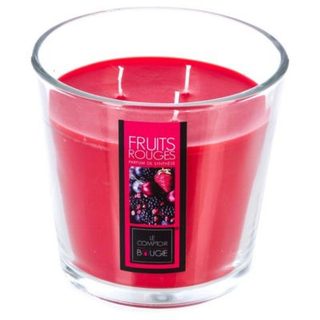 Bougie parfumée fruits rouges 500g - Atmosphera Créateur d'intérieur