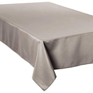 Nappe "Lallie" anti-tâche beige 150x300cm - Atmosphera Créateur d'intérieur