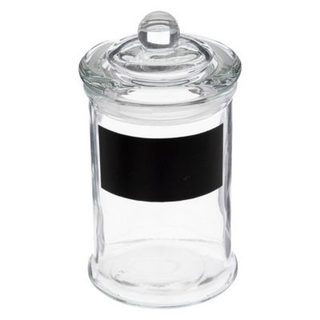 Bocal verre + étiquette ardoise  0,12L - 5five