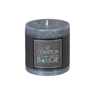 Bougie rustique - gris - 220g - Atmosphera