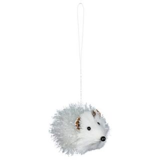 Sujet de noël peluche en fourrure  - feeric lights & christmas