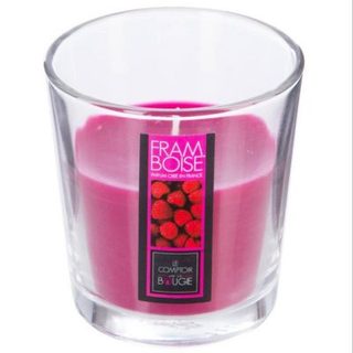 Bougie parfumée framboise 90g - Atmosphera Créateur d'intérieur