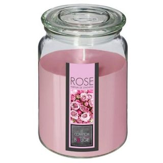 Bougie parfumée rose 510g - Atmosphera Créateur d'intérieur