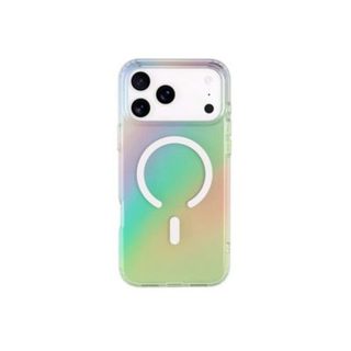 Coque MagSafe BIGBEN iPhone 17 Pro Max hybride irisée holographique transparente