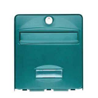 Boîte aux lettres demi-profondeur 1 porte Balthazar Verte Burg-Wachter