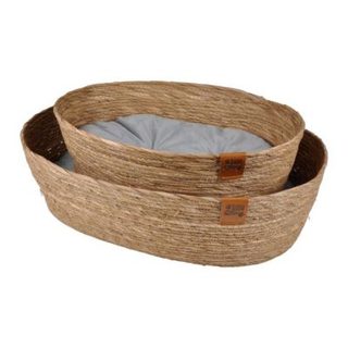 Lot de 2 Paniers pour Chien & Chat "Nomade" 57cm Naturel