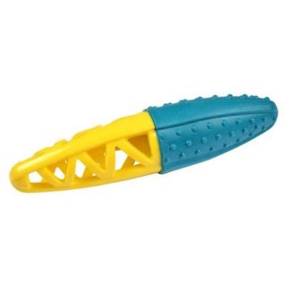Jouet pour Chien Ovale "Géométrique" 23cm Bleu