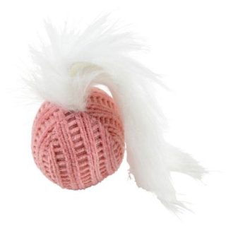 Jouet pour Chien Balle "Boho Cat" 4cm Bois de Rose