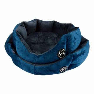 Lot de 2 Coussins Chien & Chat "Patchy" 60cm émeraude