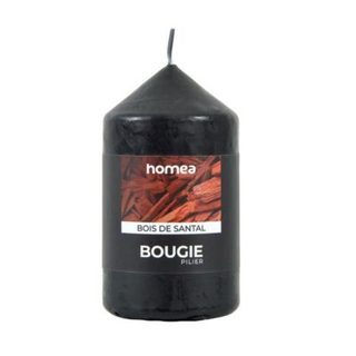 Bougie Pilier "Essentiel II" 11cm Bois de Santal