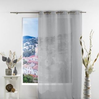 Rideau Voilage "Salina" 140x240cm Gris