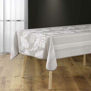 Nappe rectangle 150 x 240 cm polyester imprime Ambrine