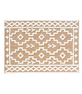 Tapis rectangle en 120x170cm - 120x170cm - Blanc