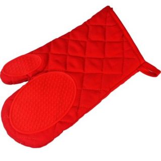 Gant de cuisine avec protection silicone Cuistot Rouge