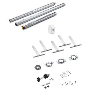 Kit de motorisation volet roulant porte-fenêtre MS 2600 – Filaire - Somfy - Kit universel - Compatible tous coffres