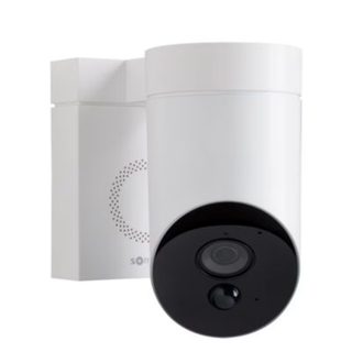 Caméra de surveillance extérieure - Outdoor Camera 2 blanche - Somfy - Wifi - Détection intelligente - 1080p Full HD - Sirène 110 dB