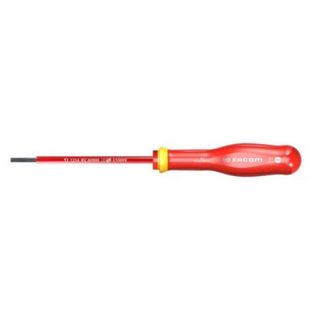 FACOM Tournevis Protwist Plat 3,5 x 100 Isolé 1000 V - AT3.5X100VE