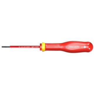 FACOM Tournevis Protwist Plat 3,5 x 75 Isolé 1000 V - AT3.5X75VE