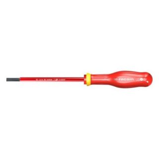 Tournevis Protwist isolé 1000 V pour vis à fente 5,5 x 125 mm - FACOM AT5.5X125VE