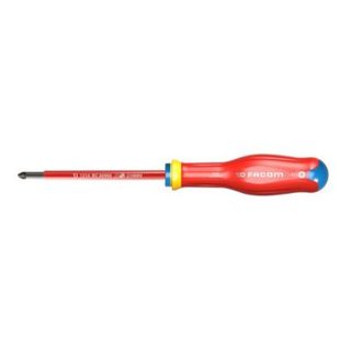 Tournevis isolé Protwist 1000 V Pozidriv PZ1 4,5x100 mm, manche bi-matière - ATD1X100VE