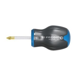 Tournevis cruciforme Protwist Pozidriv PZ2 x 35 mm, lame courte, ATD2X35