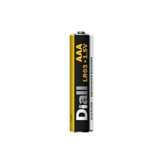 Pile alcaline AAA (LR03) Diall, lot de 4