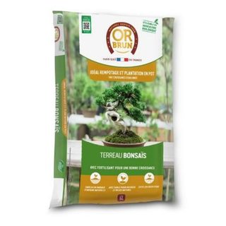Terreau bonsaïs - OR BRUN - OBRTBON6U - 6L - Meilleur enracinement