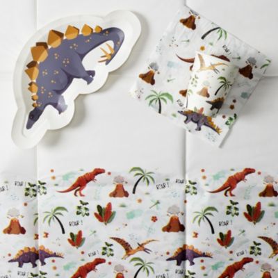 Nappe en Papier - PARTY TIME - Dinosaure - Ludiques - 183 x 0.6 cm