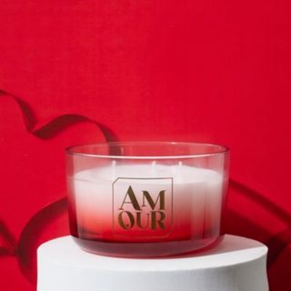 Bougie - THE CONCEPT FACTORY - Parfumée - 3 Mèches - Rouge