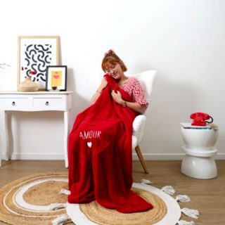 Coussin - THE CONCEPT FACTORY - Coeur - Déco - Rouge