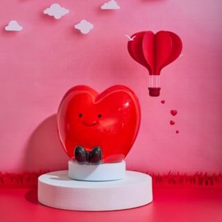 Tirelire - THE CONCEPT FACTORY - Kawaii - Cœur - Rouge