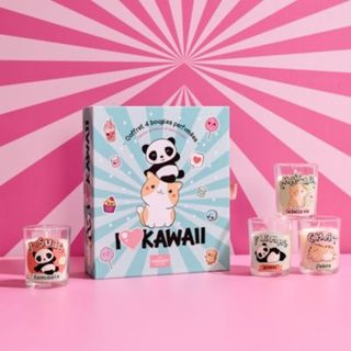 Bougie - THE CONCEPT FACTORY - Parfumée - Kawaii - Multicolore