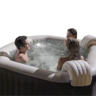 Lumière d'ambiance LED pour spa à jets Blanc, H. 7 cm