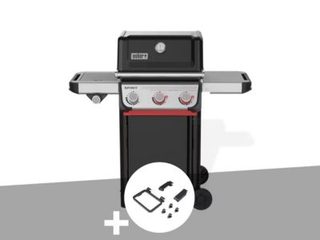 Barbecue à gaz Spirit E-335 + Set d'accessoires clipsables Weber Works - Weber