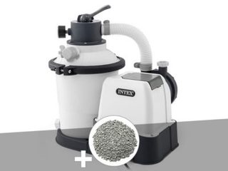 Groupe de filtration à sable SX925 2 m3/h + 10 kg de zéolite - Intex