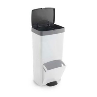 Poubelle de tri Kitchen Move Picea blanc 70 L