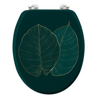 Abattant WC Feuille de jade design et moderne