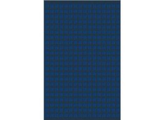 PROLOISIRS Tapis d'extérieur pour salon détente ou repas bleu/graphite 240 x 150 cm