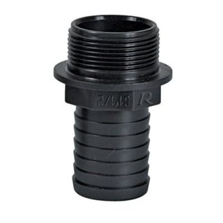 Raccord cannelé mâle 1" diam.19mm