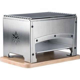 TELLIER - Combiné Brasero et reblochon en inox 33x22 cm