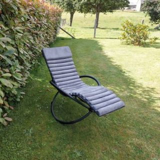 Bain de soleil à bascule swing luxe monaco - gris Keter 14-700871