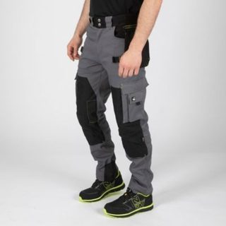 Pantalon de travail Howard gris/noir, taille 38