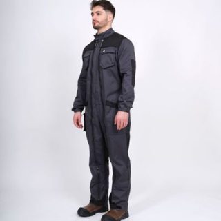 salvador - combinaison de travail - 1457 gris , noir xl