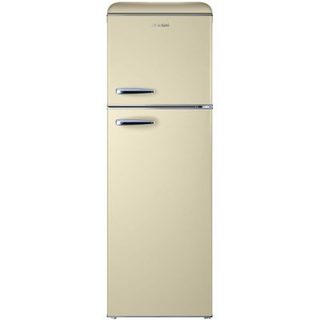 Réfrigérateur Rétro COMBI FRESH MAX 296L Congélateur 71L Froid Statique