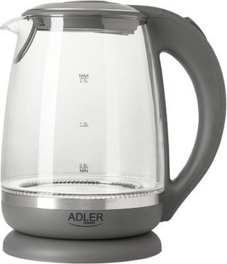 Bouilloire Aigle 2L verre et inox 2200W