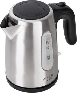 Bouilloire Adler 1L inox avec filtre à eau