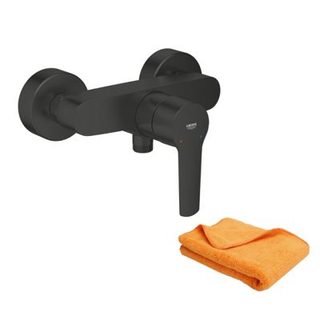 Mitigeur de douche mécanique  GROHE Start noir mat + chiffonnette