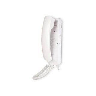 Interphone audio filaire SCS Sentinel AudioCom 100 m blanc avec 16 melodies