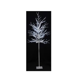 Arbre lumineux scintillant avec feuilles 180 cm