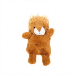 Bouillotte peluche Lion Lavande et blé